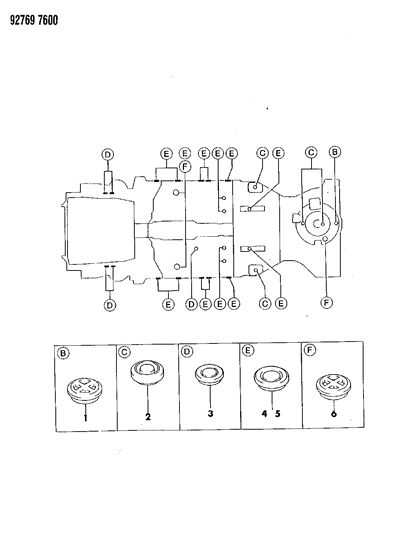 1993 Dodge Stealth Plugs Diagram