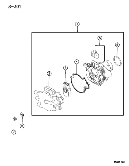 1996 Chrysler Sebring Distributor Diagram