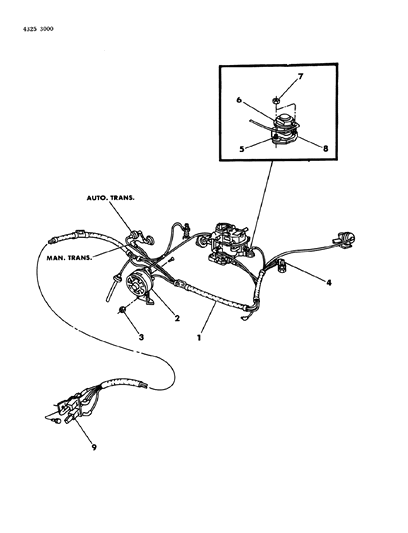 1984 Dodge W350 EGR System Diagram 6