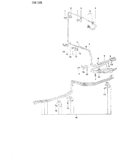 1988 Dodge Colt Fuel Line Diagram 1