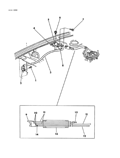 1984 Dodge Rampage High Altitude System Diagram