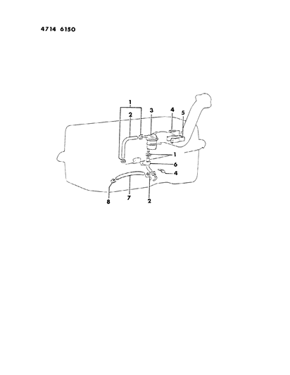 1984 Dodge Ram 50 Fuel Filter Diagram 3