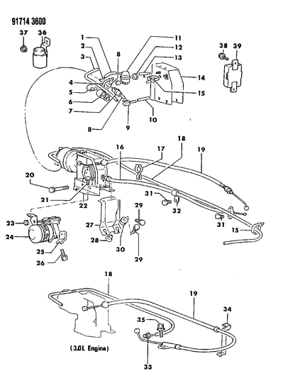 1991 Dodge Ram 50 Speed Control Diagram