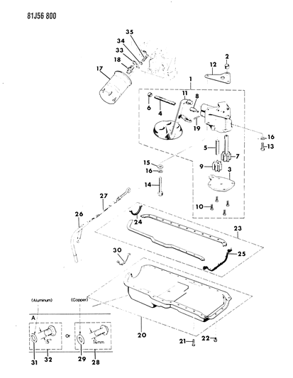 1985 Jeep Wrangler Engine Oiling Diagram 3