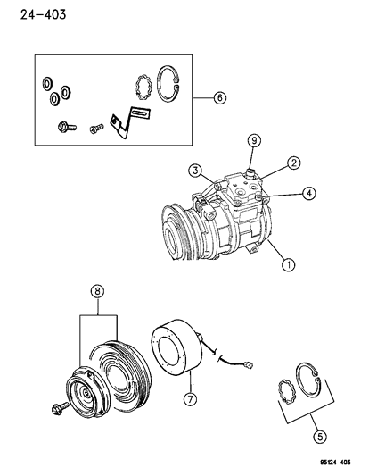 1995 Dodge Neon Compressor Diagram 3