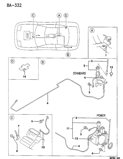 1996 Dodge Stealth Antenna Diagram