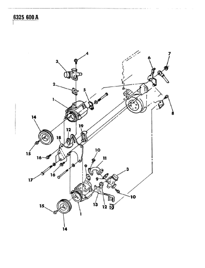 1987 Dodge D350 Air Pump Diagram 1