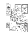 Diagram for 1984 Dodge Rampage Hood Latch - 5207088