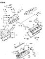 Diagram for 1995 Dodge Stealth Valve Cover Gasket - MD186786