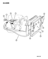 Diagram for 1994 Jeep Cherokee A/C Hose - 55036896