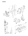 Diagram for Jeep Cherokee Crankshaft Timing Gear - J3242281