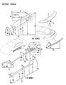 Diagram for 1993 Dodge Stealth Spoiler - MB770303