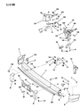 Diagram for 1989 Jeep Wagoneer License Plate - 52003479