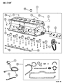 Diagram for 2000 Jeep Grand Cherokee Camshaft Plug - J3172313