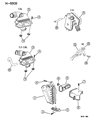 Diagram for 1996 Chrysler Town & Country Air Duct - 4612961