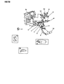 Diagram for Dodge Dynasty Brake Light Switch - 4373592