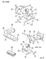 Diagram for 1996 Jeep Cherokee Transmission Mount - 52058539