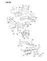 Diagram for Jeep Wagoneer Radiator Support - 55005028