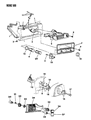 Diagram for Dodge Ram Wagon Blower Control Switches - 4034364