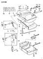 Diagram for 1984 Jeep Cherokee Fuel Filler Neck - 52000623