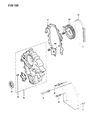 Diagram for Jeep Wagoneer Crankshaft Seal - 83501487