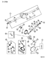 Diagram for 1995 Jeep Cherokee Driveshaft Yokes - 4761060