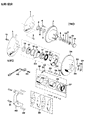 Diagram for Jeep Comanche Wheel Hub - V2507449AA