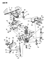 Diagram for 1993 Dodge Dakota Control Arm - 52057969