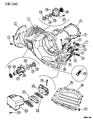 Diagram for Chrysler Voyager Oil Pan - 4659520