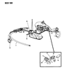 Diagram for 1991 Dodge W350 EGR Valve - 4287166