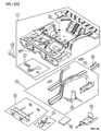 Diagram for Dodge Neon Floor Pan - 4796046