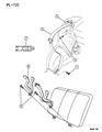 Diagram for 2000 Dodge Neon Seat Belt - 6034819