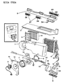 Diagram for Chrysler Town & Country Heater Core - 4462223