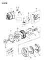 Diagram for 1986 Jeep Cherokee Alternator - 53001762