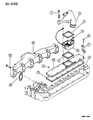 Diagram for Dodge Ram 3500 Exhaust Manifold Gasket - 4796511