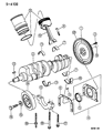 Diagram for Dodge Viper Crankshaft Seal - 4763726