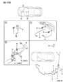 Diagram for 1997 Dodge Avenger Antenna - MB920283