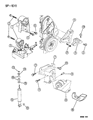 Diagram for Chrysler Cirrus Engine Mount - 4668175