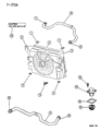 Diagram for 1993 Dodge Caravan Radiator Hose - 4682586