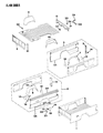 Diagram for 1986 Jeep Comanche Rear Crossmember - 57000872