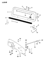 Diagram for Jeep Wrangler Dash Panels - 55052583