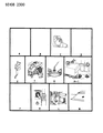 Diagram for 1994 Dodge Spirit Air Bag Sensor - 4728281