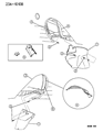Diagram for 1997 Dodge Intrepid Wheelhouse - 4624765
