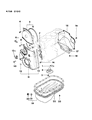 Diagram for 1992 Dodge Ram 50 Timing Cover Gasket - MD041002