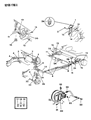 Diagram for Dodge Spirit Brake Proportioning Valve - 4509896