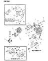 Diagram for Dodge 600 Alternator Bracket - 4343515