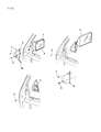 Diagram for 1985 Dodge Caravan Car Mirror - 4339319