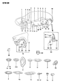 Diagram for Chrysler Sebring Drain Plug - MB406988