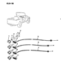 Diagram for 1984 Jeep Wrangler Blower Control Switches - J5462784