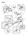 Diagram for 1992 Dodge W150 Parking Brake Cable - 4294927